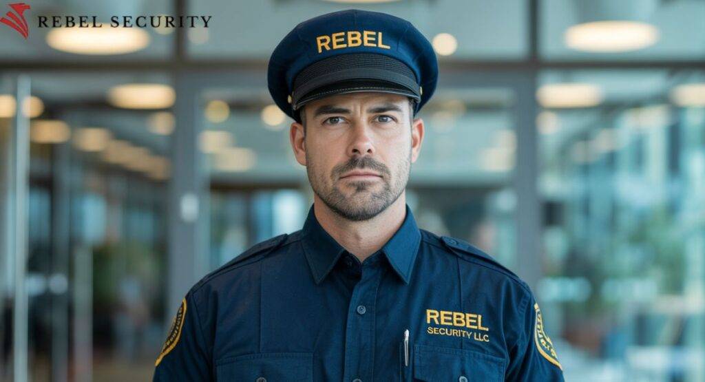Professional unarmed security guard